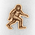 Sasquatch Wood Magnet