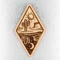 Day and Night Desert Magnet